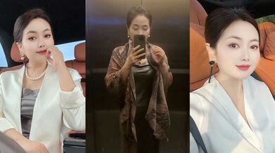 40岁阿姨风韵犹存 包养小白脸疯狂榨精 被各种姿势爆操 高潮不断浪叫连连！